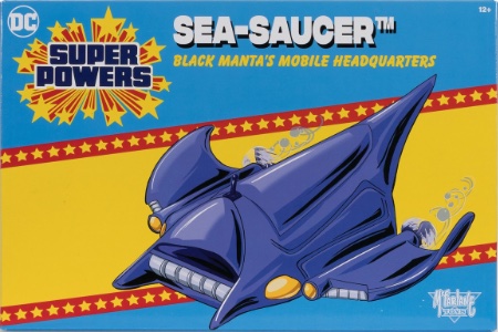 DC McFarlane Super Powers Sea Saucer (Black Manta's Mobile Headquarters)