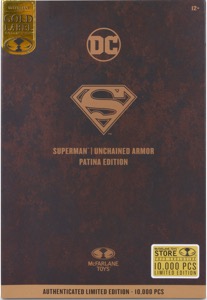 DC Multiverse Superman (Gold Label - Unchained Armor) Patina Edition