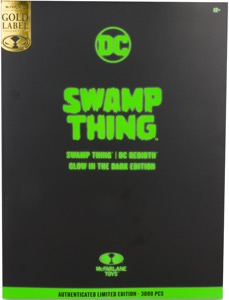 DC Multiverse Swamp Thing (Gold Label - MegaFig - Glow in The Dark Edition)