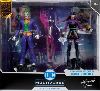 DC Multiverse The Joker and Punchline (Autograph Series - Gold Label)