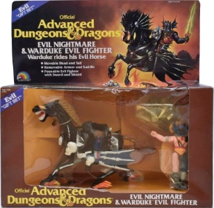 Dungeons Dragons LJN Vintage Nightmare & Warduke