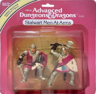 Dungeons Dragons LJN Vintage Stalwart Men-At-Arms