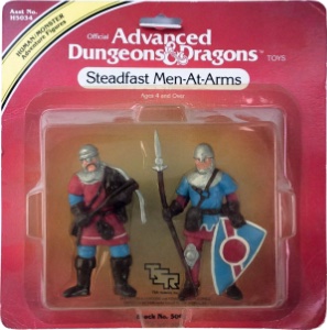 Dungeons Dragons LJN Vintage Steadfast Men-At-Arms