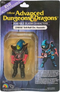 Dungeons Dragons LJN Vintage Zarak