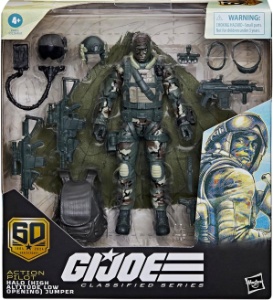 G.I. Joe 6" Classified Series Action Pilot - Halo (High Altitude Low Opening) Jumper (Deluxe)