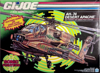 G.I. Joe A Real American Hero AH-74 ​Desert Apache (Sonic Fighters)