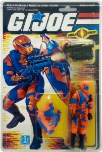 G.I. Joe A Real American Hero Alley Viper (Cobra Urban Assault Trooper)