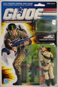 G.I. Joe A Real American Hero Ambush (Concealment Specialist)