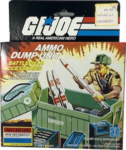 G.I. Joe A Real American Hero Ammo Dump Unit (Battlefield Accessories)