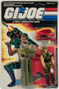 G.I. Joe A Real American Hero Backblast (Anti-Aircraft Soldier)