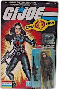G.I. Joe A Real American Hero Baroness (Cobra Intelligence Officer)