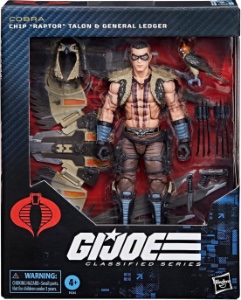 G.I. Joe 6" Classified Series CHIP “Raptor” Talon & General Ledger