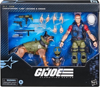 G.I. Joe 6" Classified Series Christopher “Law” Lavigne & Order