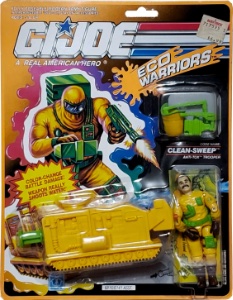 G.I. Joe A Real American Hero Clean-Sweep (Anti-Tox Trooper) - Eco-Warriors