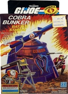G.I. Joe A Real American Hero Cobra Bunker (Battle Station)