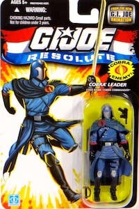 G.I. Joe 25th Anniversary Cobra Commander (Resolute)
