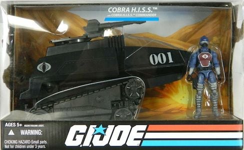 G.I. Joe 25th Anniversary Cobra H.I.S.S. Tank (Black - Commander)