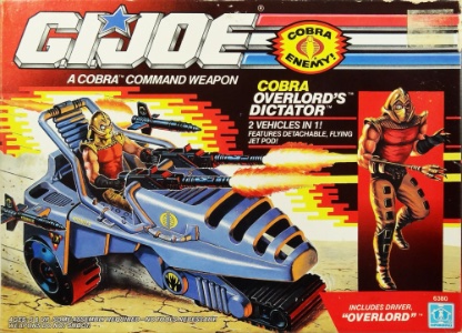 G.I. Joe A Real American Hero Cobra Overlord's Dictator