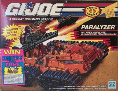 G.I. Joe A Real American Hero Cobra Paralyzer