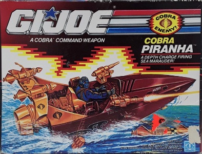 G.I. Joe A Real American Hero Cobra Piranha