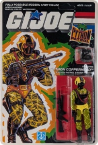 G.I. Joe A Real American Hero Copperhead (Swamp Fighter) - Python Patrol