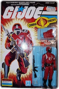 G.I. Joe A Real American Hero Crimson Guard (Cobra Elite Trooper)
