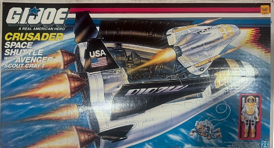 G.I. Joe A Real American Hero Crusader (Space Shuttle)