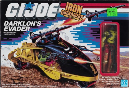 G.I. Joe A Real American Hero Darklon's Evader (Iron Grenadiers)