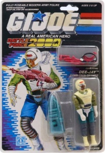 G.I. Joe A Real American Hero Dee-Jay (Comm-Tech Trooper)