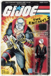 G.I. Joe A Real American Hero Destro (Enemy Weapons Supplier)