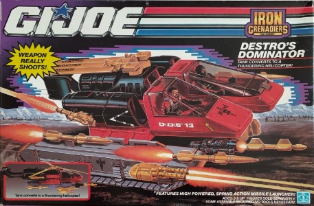 G.I. Joe A Real American Hero Destro's Dominator (Iron Grenadiers)