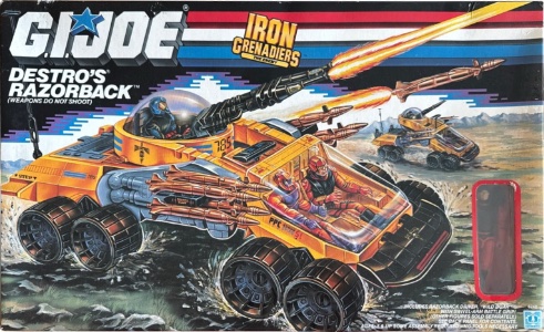 G.I. Joe A Real American Hero Destro's Razorback (Iron Grenadiers)