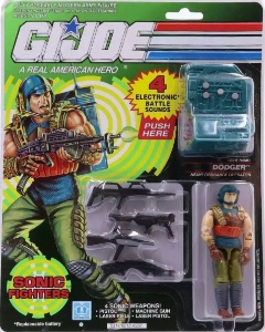 G.I. Joe A Real American Hero Dodger (Heavy Ordnance Operator v3) - Sonic Fighters