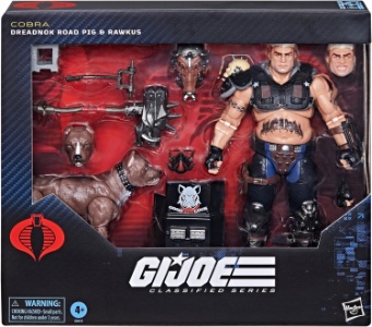 G.I. Joe 6" Classified Series Dreadnok Road Pig & Rawkus