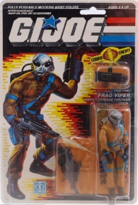 G.I. Joe A Real American Hero Frag-Viper (Cobra Grenade Thrower)