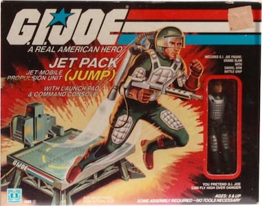 G.I. Joe A Real American Hero JUMP (Grand Slam - Jet Mobile Propulsion Unit)