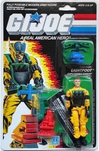 G.I. Joe A Real American Hero Lightfoot (Explosives Expert)
