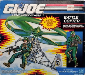 G.I. Joe A Real American Hero Major Altitude (Battle Copter)