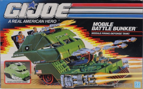 G.I. Joe A Real American Hero Mobile Battle Bunker