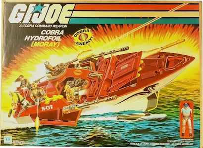 G.I. Joe A Real American Hero Moray (Hydrofoil)