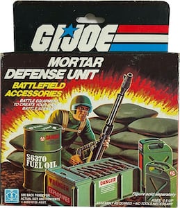 G.I. Joe A Real American Hero Mortar Defense Unit