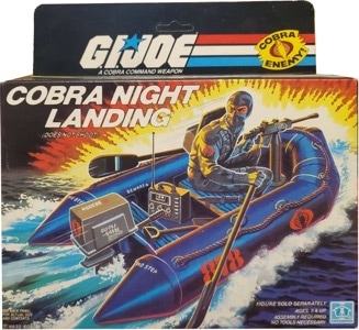 G.I. Joe A Real American Hero Night Landing (Raft)
