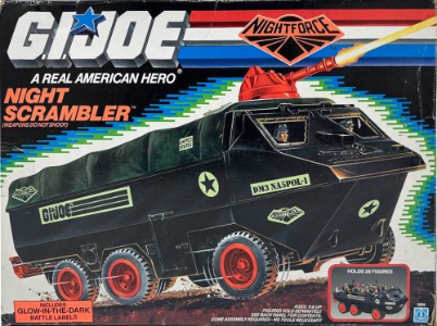 G.I. Joe A Real American Hero Night Scrambler (Night Force)