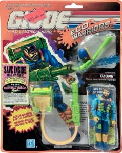 G.I. Joe A Real American Hero Ozone (Replenisher Trooper) - Eco-Warriors