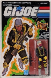 G.I. Joe A Real American Hero Python Officer (Python Patrol Officer) - Python Patrol