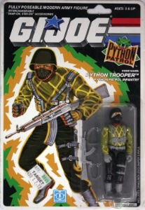 G.I. Joe A Real American Hero Python Trooper (Python Patrol Infantry) - Python Patrol