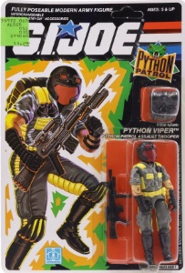 G.I. Joe A Real American Hero Python Viper (Python Patrol Assault Trooper) - Python Patrol