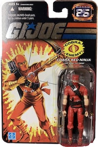 G.I. Joe 25th Anniversary Red Ninja