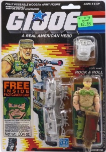 G.I. Joe A Real American Hero Rock & Roll (Gatling Gunner)