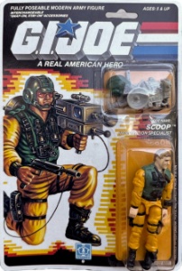 G.I. Joe A Real American Hero Scoop (Combat Information Specialist)